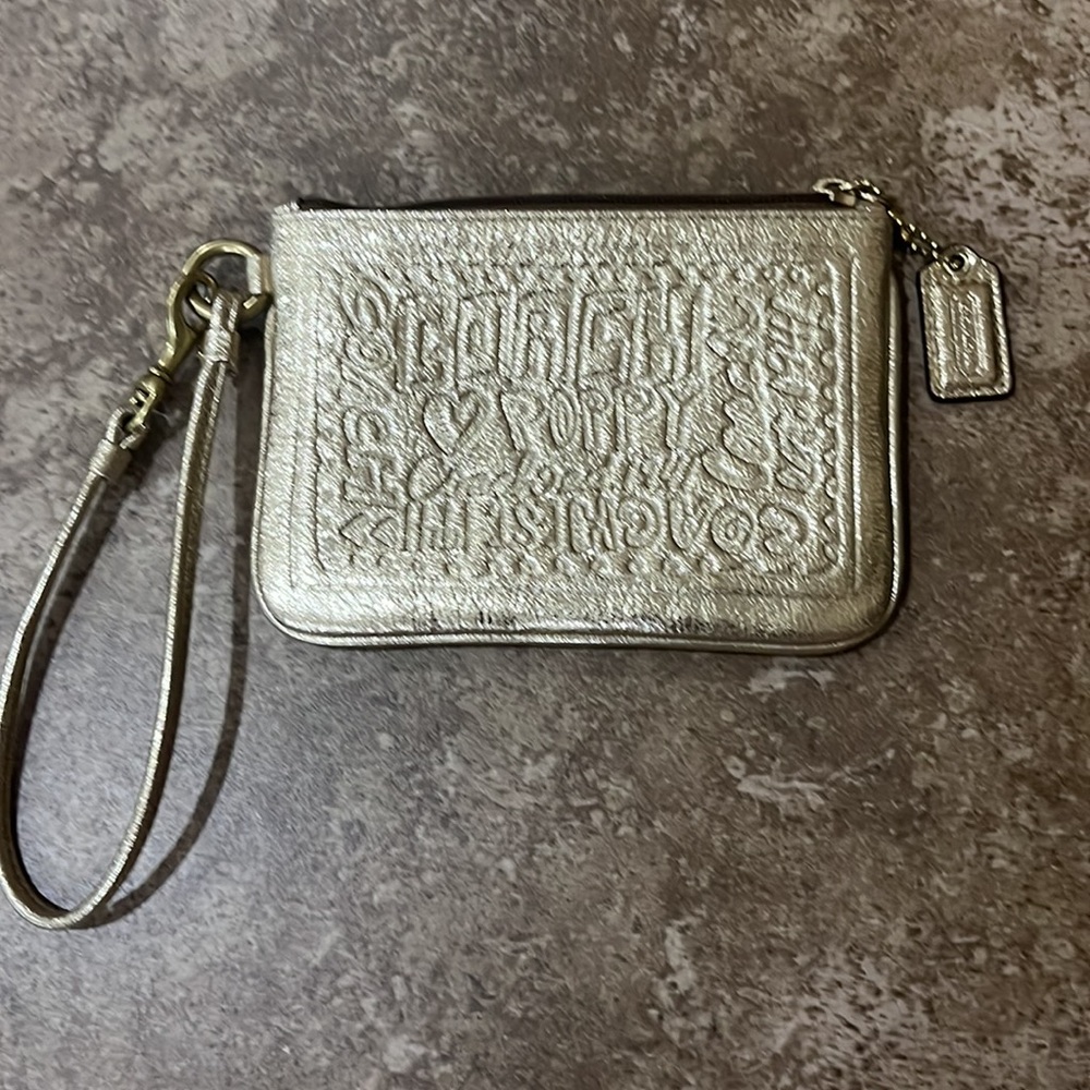 Coach wristlet